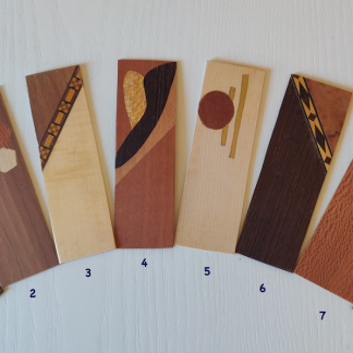 -Marque Pages en marqueterie -