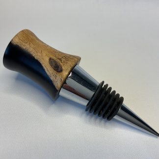 -BOUCHON ÉBÈNE placage Chrome